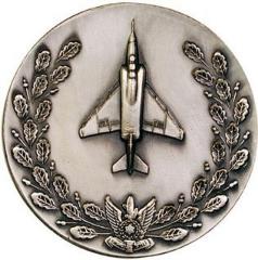 Medal in Honor of the Air Force Squadron Which Stopped the Syrian Army During the Yom Kippur War - 1973