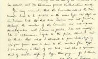 Letter from Henrietta Szold to Hon. Mayer Sulzberger Regarding a Book on Maimonides 