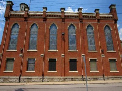 Photographs of the John and Bauer Av. Location of the Congregation Brotherly Love / Ahavat Achim (Cincinnati, Ohio) 