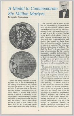 The Frankenhuis Collection Medal - 1967