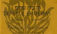 Temple Sholom Golden Anniversary Booklet, 1954 - 2005 (Cincinnati, OH)