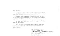 Agudath Israel of America (New York, New York) - Thank You Letter re: Contribution made, 1978