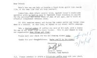 Agudath Israel of America (New York, New York) - Letter Soliciting Donations for World-Wide Campaign, 1978