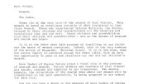 Bais Yaakov High School of Spring Valley (Monsey, NY) - Letter of Solicitation, 1993