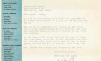 Beth Medrosh Elyon (Monsey, NY) - Letter re: Contribution Made, 1971