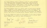 Chicago Community Kollel (Chicago, IL) - Letter of Solicitation, 1980