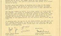 Chicago Community Kollel (Chicago, IL) - Letter of Solicitation, 1987