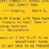 Cincinnati Hebrew Day Schools (Cincinnati, OH) - Raffle Ticket, 1976