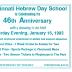 Cincinnati Hebrew Day School (Cincinnati, OH) - Raffle Tickets for 46th Anniversary Drawing