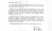 Congregation Am Echad (San Jose, CA) - Letter of Solicitation, 1986