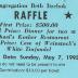 Congregation Beth Itzchok (Chicago, IL) - Raffle Tickets, 1995