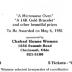 Chabad House Women (Cincinnati, OH) - Raffle Tickets, 1981