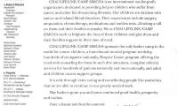 Chai Lifeline/Camp Simcha (New York, NY) - Letter re: Pledge Made, 1992