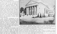Article Regarding Importance of Adath Israel Congregation's Avondale Synagogue Building - 1929