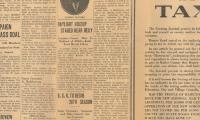Article regarding the Cornertone Ceremony for Beth Israel Synagogue, 1930 (Hamilton, Ohio)