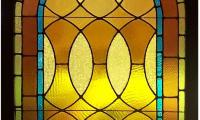 Stained Glass Window from the Virginia Street Temple, Charleston, WV