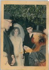 Picture of Rabbi Eliezer Silver at Unidentified Wedding