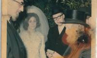 Picture of Rabbi Eliezer Silver at Unidentified Wedding