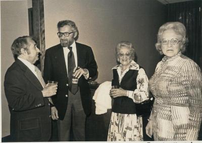 Photograph of Participants at the Arthur Beerman Center Dedication Ceremony, 1974