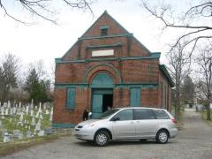 Pictures of the Sherith Israel Congregation Cemetery Chapel Building (Cincinnati, OH)