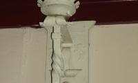 Pictures of Judaica Wall Sconces at Forest Avenue Synagogue (Cincinnati, Ohio)
