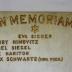 Memorial Board from Golf Manor Synagogue 