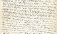 Handwritten letter on Rabbi Eliezer Silver's letterhead