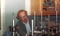 Henry Fenichel in his lab
