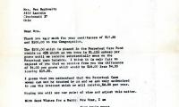Letter from Kneseth Israel to Mrs. Ben Berkowitz concerning payments for Perpetual care,  September 26, 1963