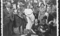 Picture of the World Scout Jamboree in 1936 Showing the Parents of Henry Fenichel, Mortiz Fenichel and Paula Fischler