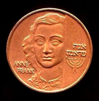 Anne Frank / Remember the Holocaust Medal