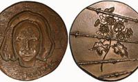 Bronze Medal Commemorating Anne Frank