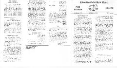 Congregation New Hope Rosh HaShanah bulletins - 1968, 1971, 1973, 1974, 1975 & 1976