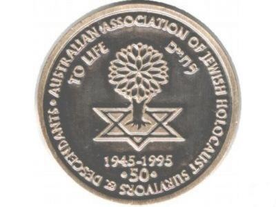 Australian Medal Commemorating the 50th Anniversary of the Liberation of the Concentration Camps