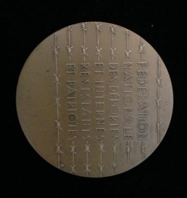French National Federation of Deported and Imprisoned Resistance Fighters and Patriots Medal