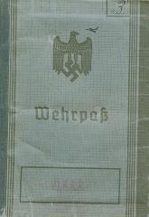 Wehrpass Passport