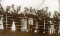 Photo People aboard the St. Louis (Blumenstein)