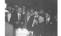 Photos of Bris (Circumcision) of Dovid Lustig, Son of Rabbi Jacob (and Edith) Lustig, Rabbi Eliezer Silver was Sandek