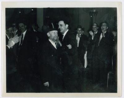 Rabbi Eliezer Silver Dancing at Unknown Wedding