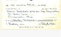Jewish Institute for the Blind, Jerusalem - Contribution Receipts from 1966, 1967 &amp; 1968