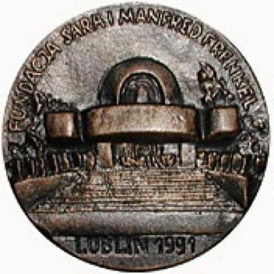 Medal Commemorating the Memory of the Jewish People of Lublin and the Surrounding Area Who Perished During the Shoah (Holocaust)