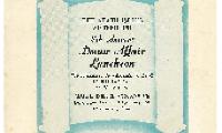 Adath Israel Congregation (Cincinnati, Ohio) Sisterhood 8th Annual Donor Affair Luncheon Booklet - 1952