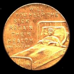 Deborah Consumptive Relief Charity Luck Piece Token – 1920s