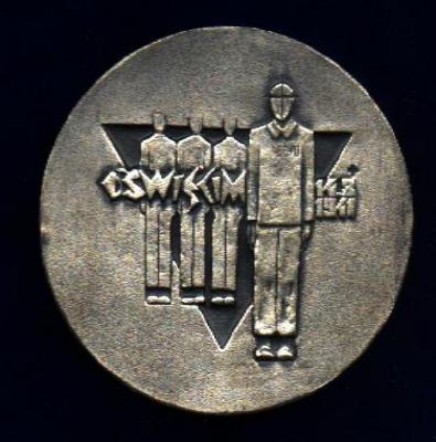 Medal in Honor of the Beatification of Catholic Priest Maximilian Kolbe who was Killed in Auschwitz