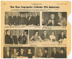 The American Israelite, “New Hope Congregation Celebrates 30th Anniversary,” article from 3/13/1969