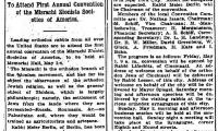 Article Regarding the Mizrachi Convention Held in Cincinnati -  4.26.1914