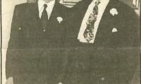Photograph of Ernst Kahn and his Father, Moritz Kahn at the Wedding of Ernst Kahn