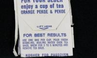 Kosher For Passover Tea Bag