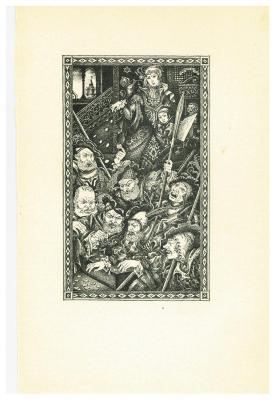 Prints of Medieval Scenes Involving Jews 