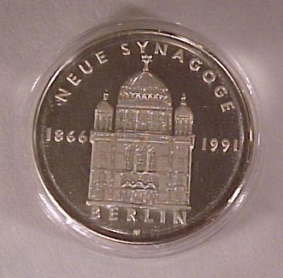 The Oranienburger Strasse Synagogue Medal